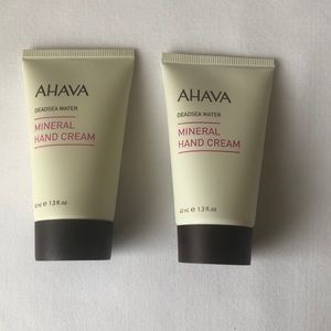 5/$25 2 AHAVA Dead Sea Mineral Hand Cream Travel Size
